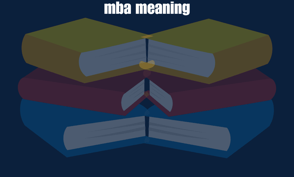 full form of mba